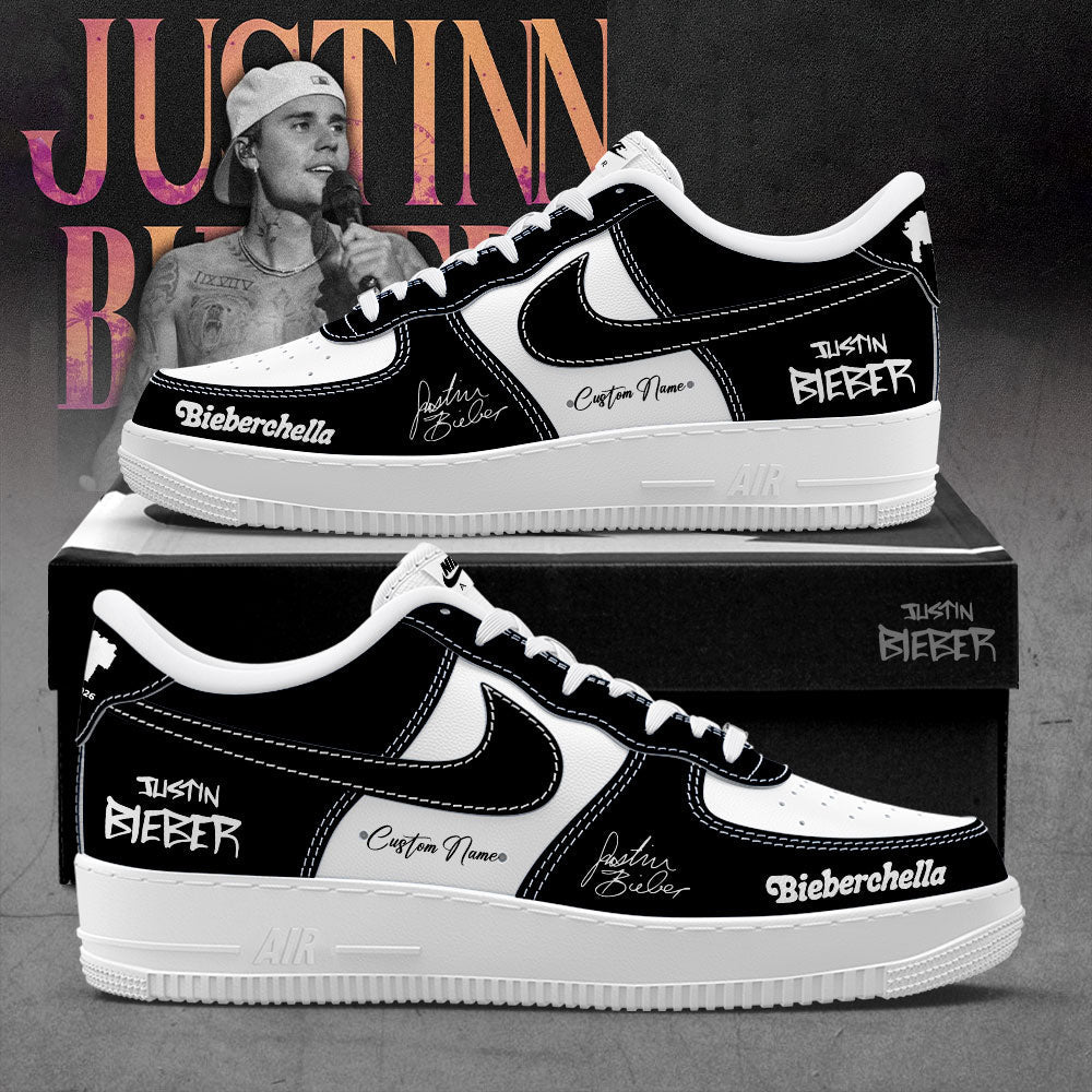 Justin Bieber is scheduled to headline Coachella 2026 Custom Name Shoes AF