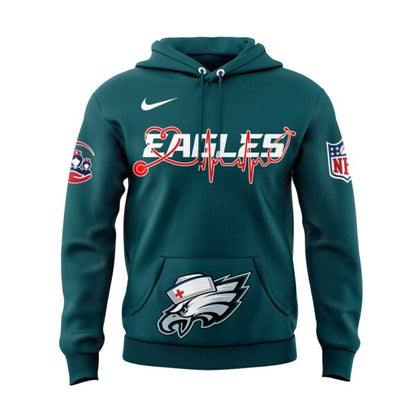Philadelphia Eagles Nurses Appreciation Hoodie