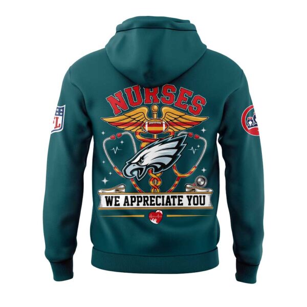 Philadelphia Eagles Nurses Appreciation Hoodie