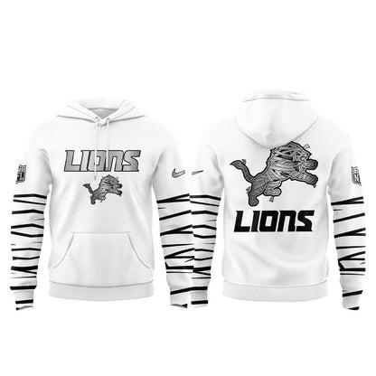 . D Lions Mummy Mode Limited Combo Hoodie White