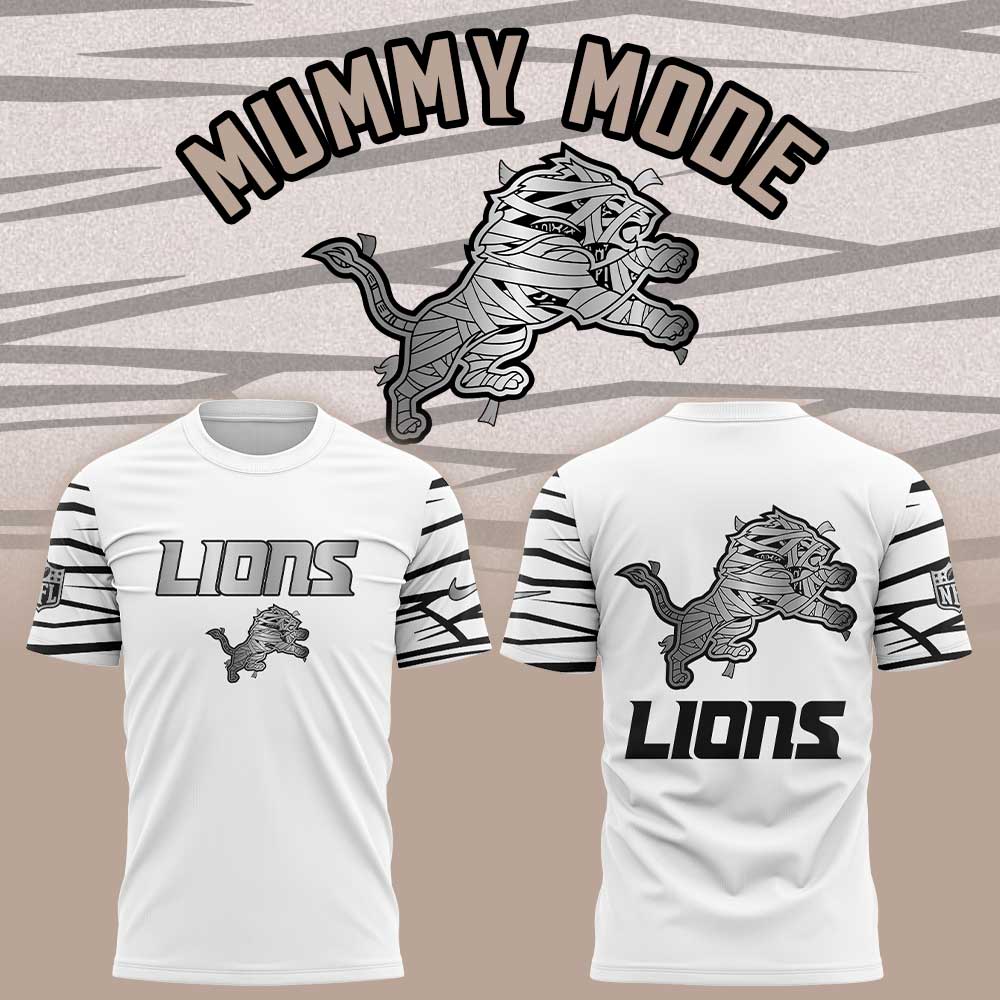. D Lions Mummy Mode Limited Combo Shirt White