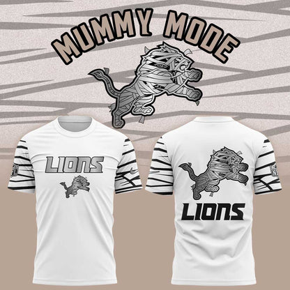. D Lions Mummy Mode Limited Combo Shirt White