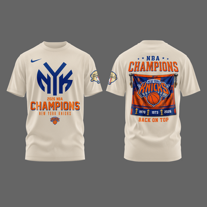 New York Basketball NBA Finals Champions Tshirt v2