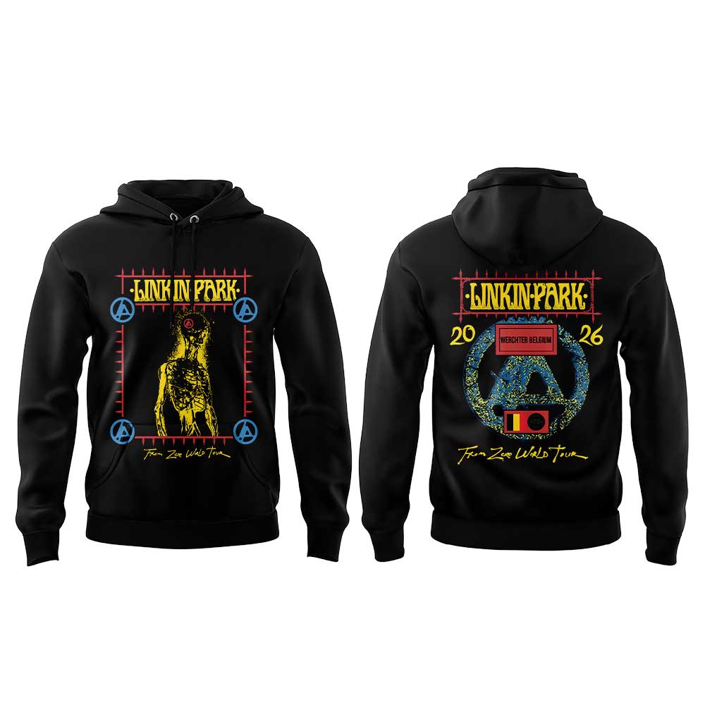Linkin Park From Zero World Tour 2026 in Werchter, Belgium Limited Hoodie