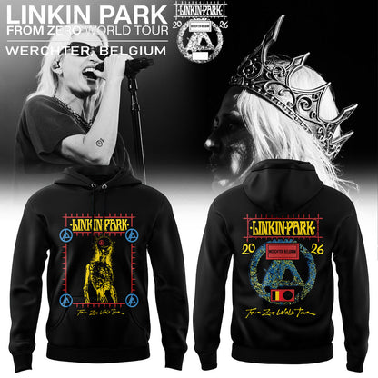 Linkin Park From Zero World Tour 2026 in Werchter, Belgium Limited Hoodie