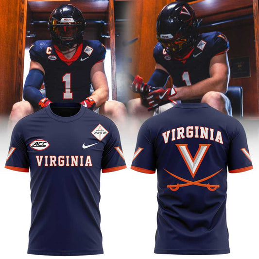 .   Virginia football Uniforms Just Released 2025 Combo Shirt