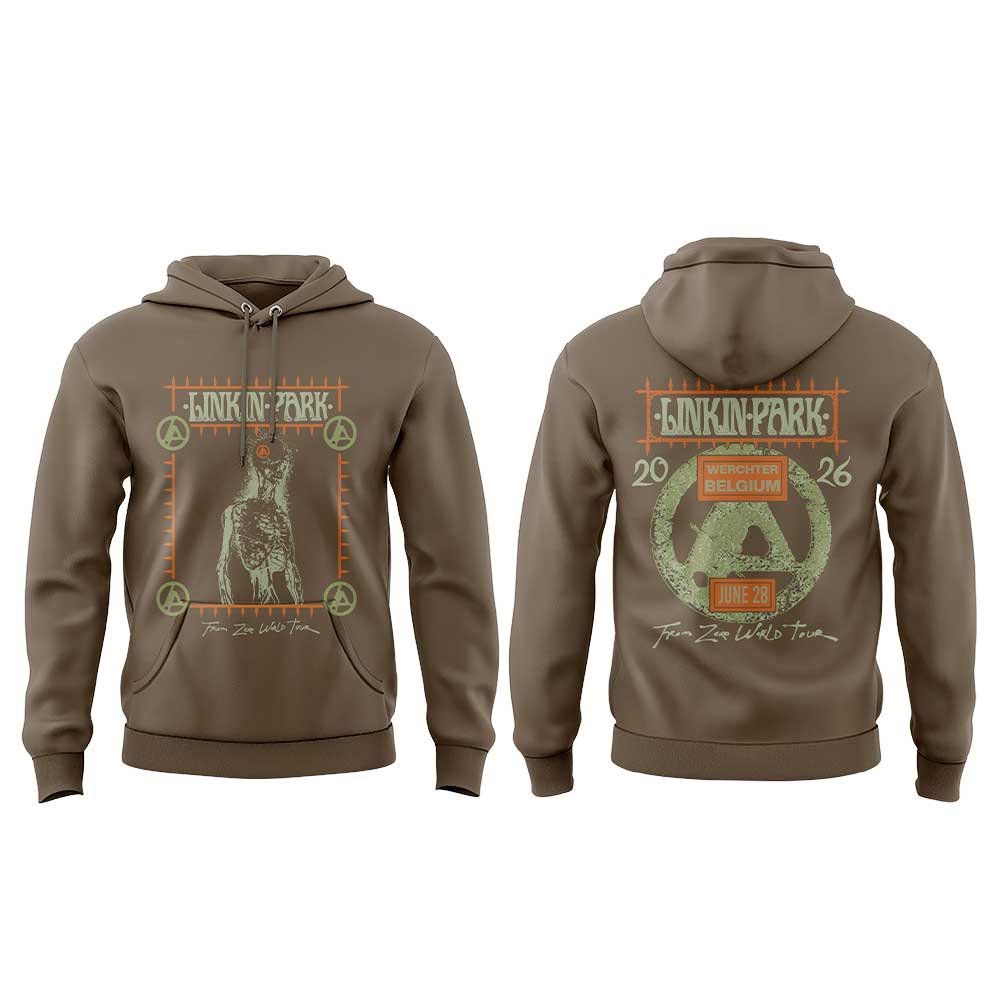 .LINKIN PARK From Zero World Tour in Werchter at Werchter Parklife in Belgium Hoodie