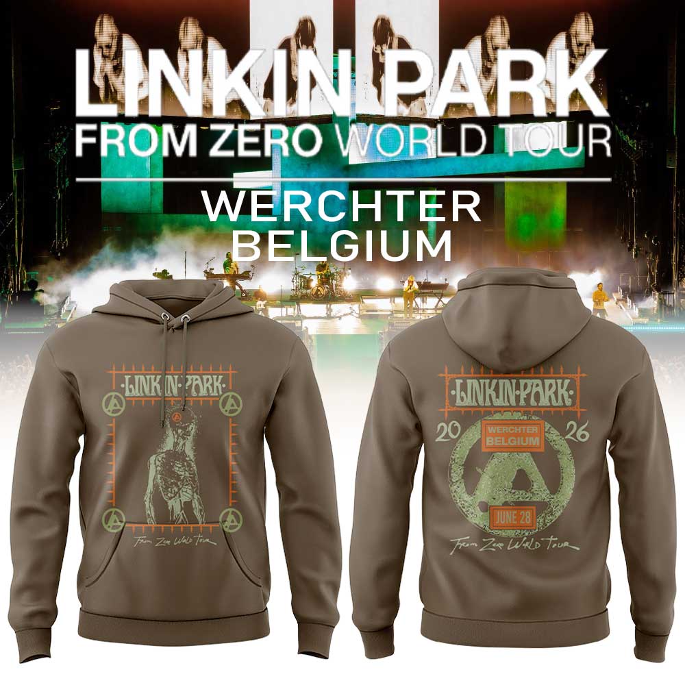 .LINKIN PARK From Zero World Tour in Werchter at Werchter Parklife in Belgium Hoodie