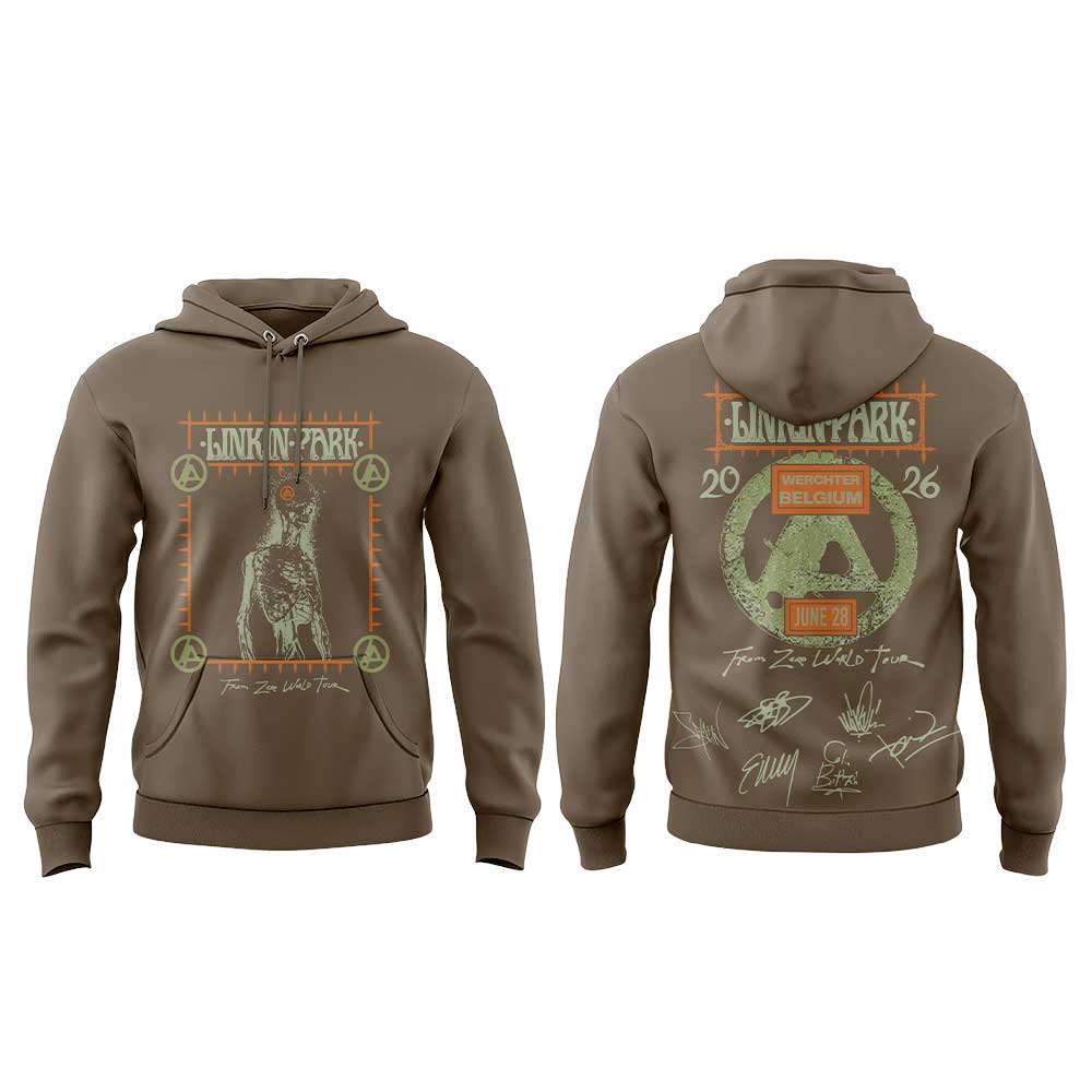 .LINKIN PARK From Zero World Tour in Werchter at Werchter Parklife in Belgium V2 Hoodie