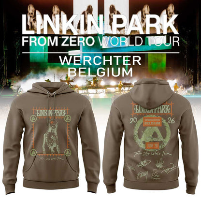 .LINKIN PARK From Zero World Tour in Werchter at Werchter Parklife in Belgium V2 Hoodie