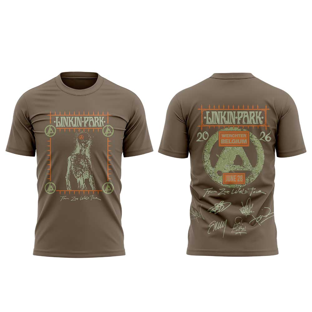 .LINKIN PARK From Zero World Tour in Werchter at Werchter Parklife in Belgium V2 Shirt