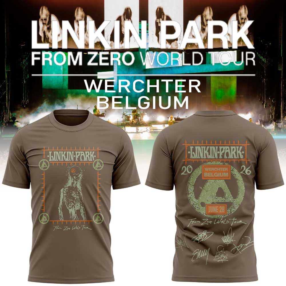 .LINKIN PARK From Zero World Tour in Werchter at Werchter Parklife in Belgium V2 Shirt