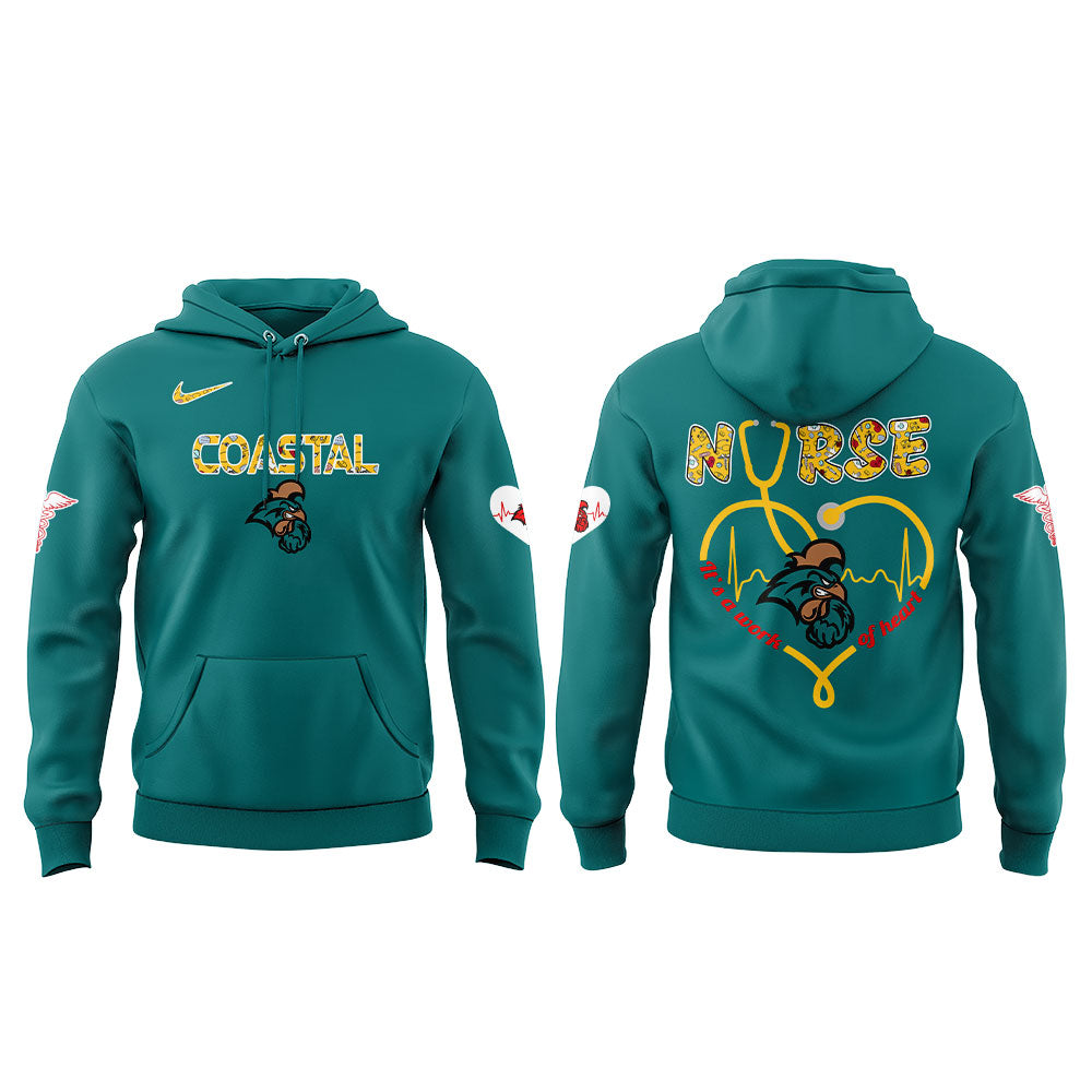 . Coastal Carolina Nurses Appreciation  2025 Combo Hoodie