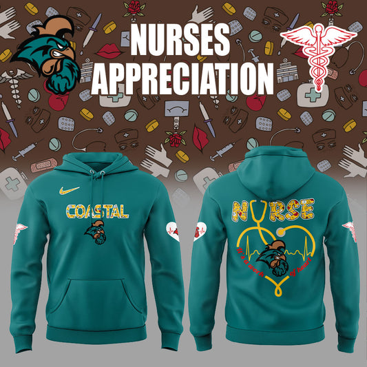 . Coastal Carolina Nurses Appreciation  2025 Combo Hoodie