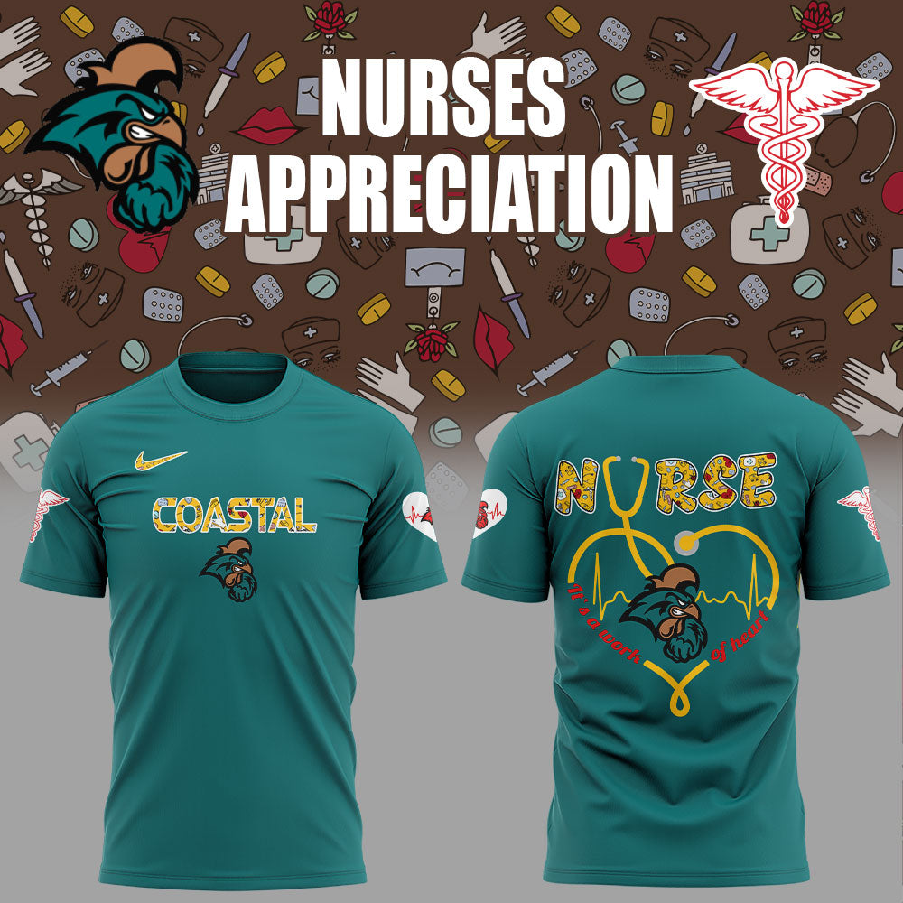 . Coastal Carolina Nurses Appreciation 2025 Combo Shirt
