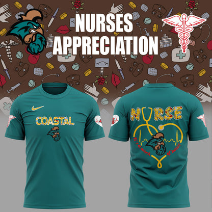 . Coastal Carolina Nurses Appreciation 2025 Combo Shirt