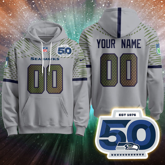 Seattle Seahawks Rivalries Vapor Limited Custom Hoodie