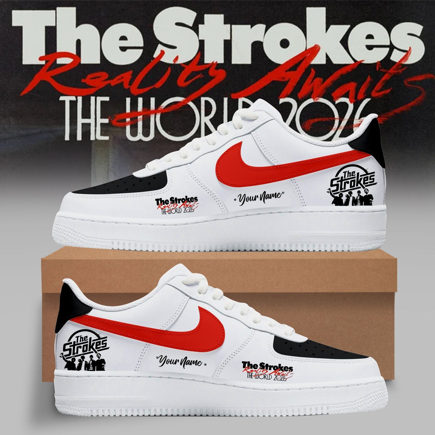 The Strokes – Reality Awaits Tour 2026 Edition Shoes
