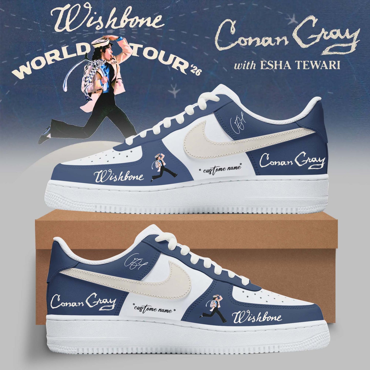 AF 1 Wishbone“ Conan Gray Customize Edition