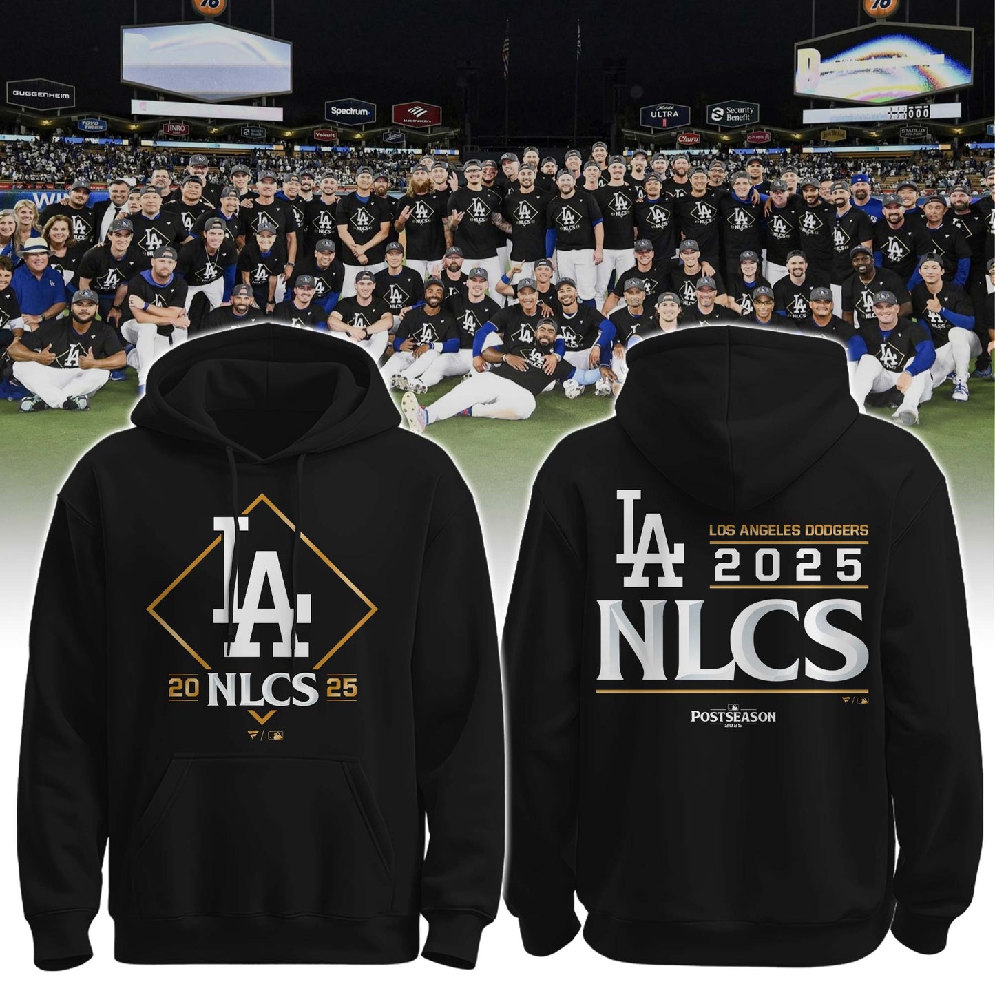 LA NLCS Postseason 2025 Hoodie