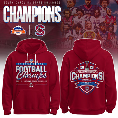 South Carolina State Champions Red Hoodie