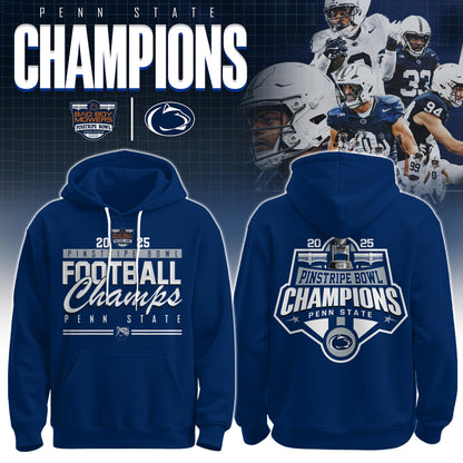 Penn State – BAD BOY MOWERS PINSTRIPE BOWL Champions Hoodie