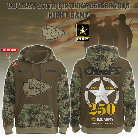 KC-Army 250th Birthday Hoodie Limited Edions