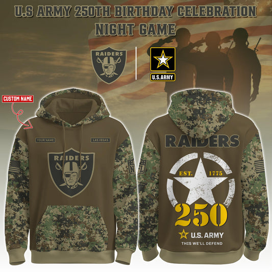 LV-Army 250th Birthday Hoodie Limited Edions