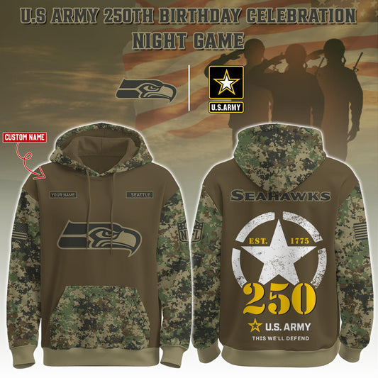 SEA-Army 250th Birthday Hoodie Limited Edions