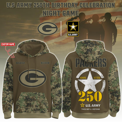 GB-Army 250th Birthday Hoodie Limited Edions