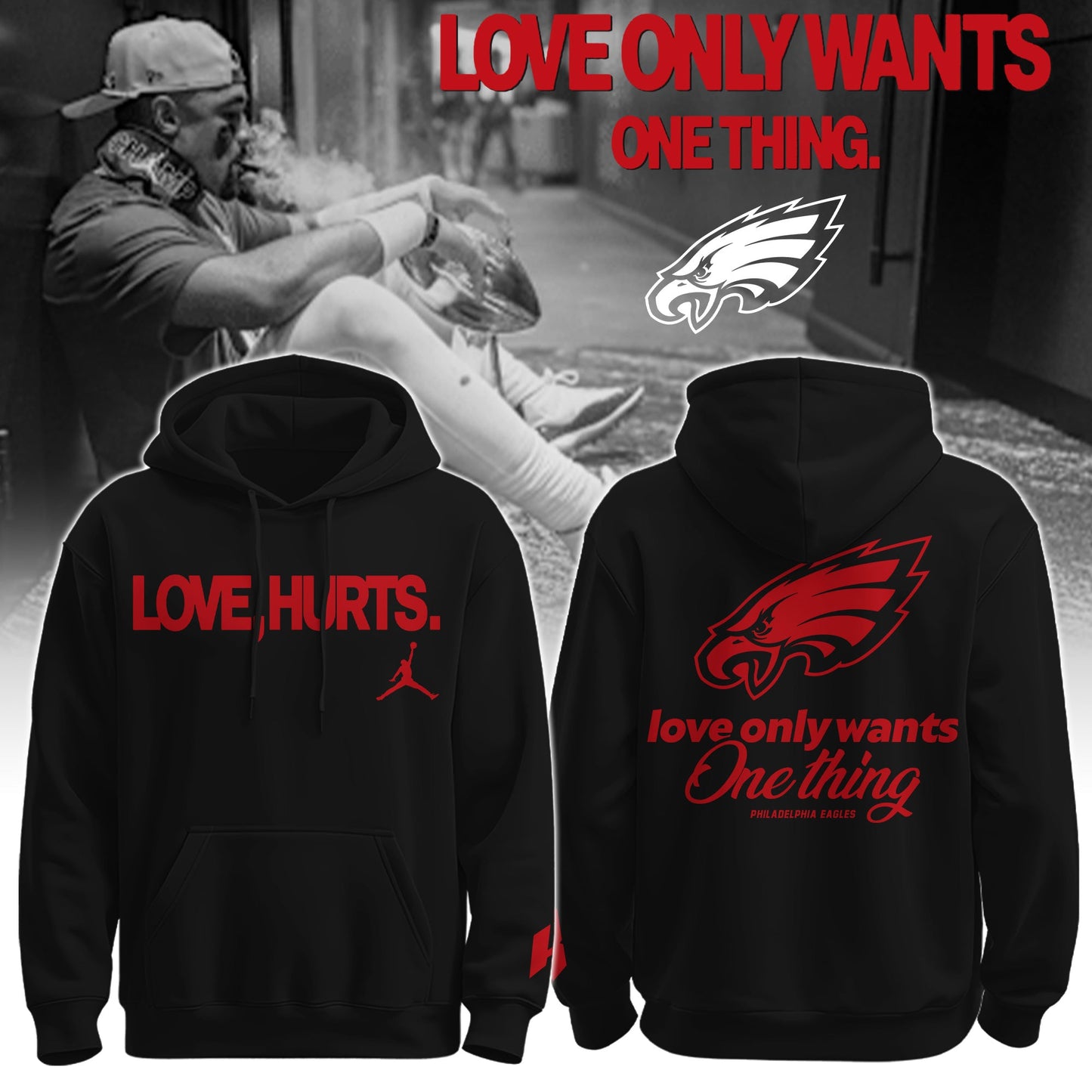 PHI x Love Hurts Limited Edition Hoodie 2025