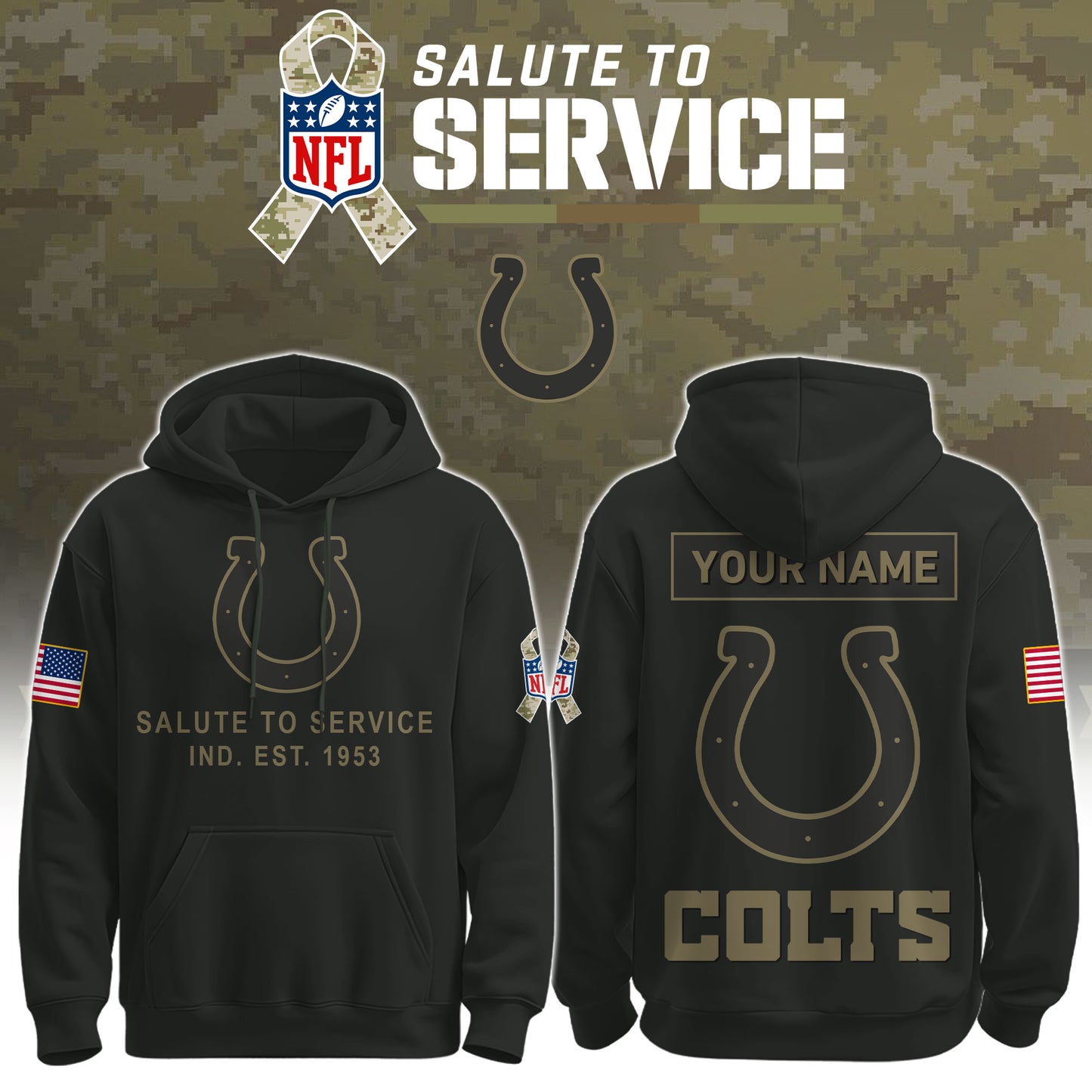 IND-Veteran Limited Editions Hoodie Ver 2