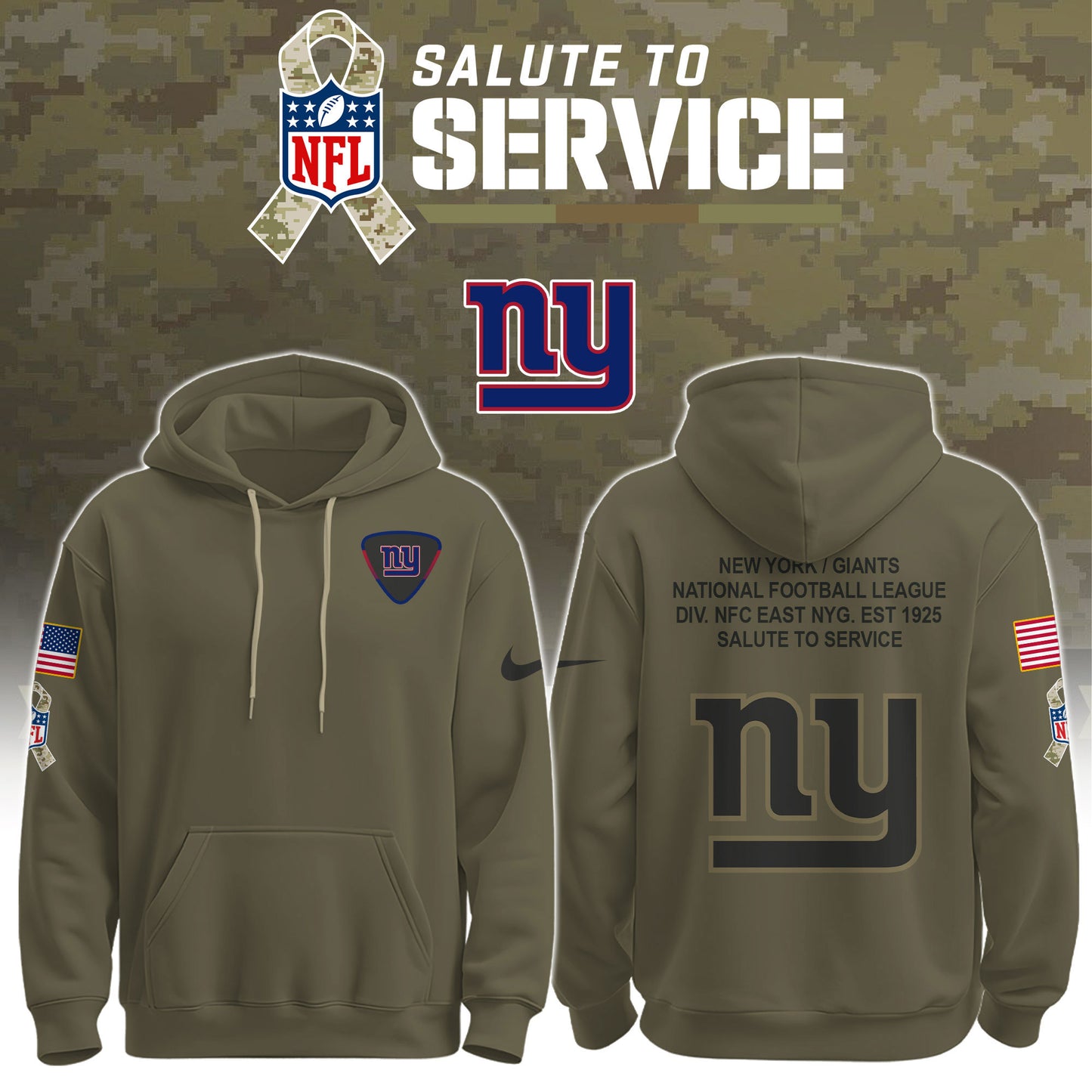NYG-Veteran Limited Editions Hoodie