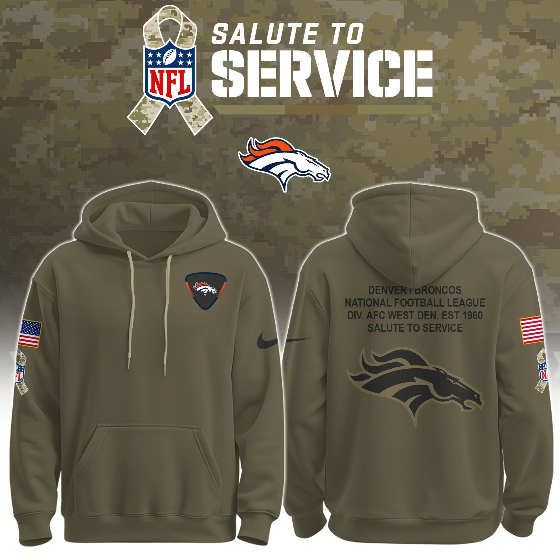 DEN-Veteran Limited Editions Hoodie