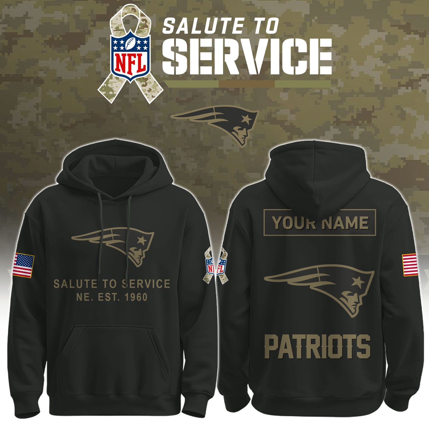 NE-Veteran Limited Editions Hoodie Ver 2