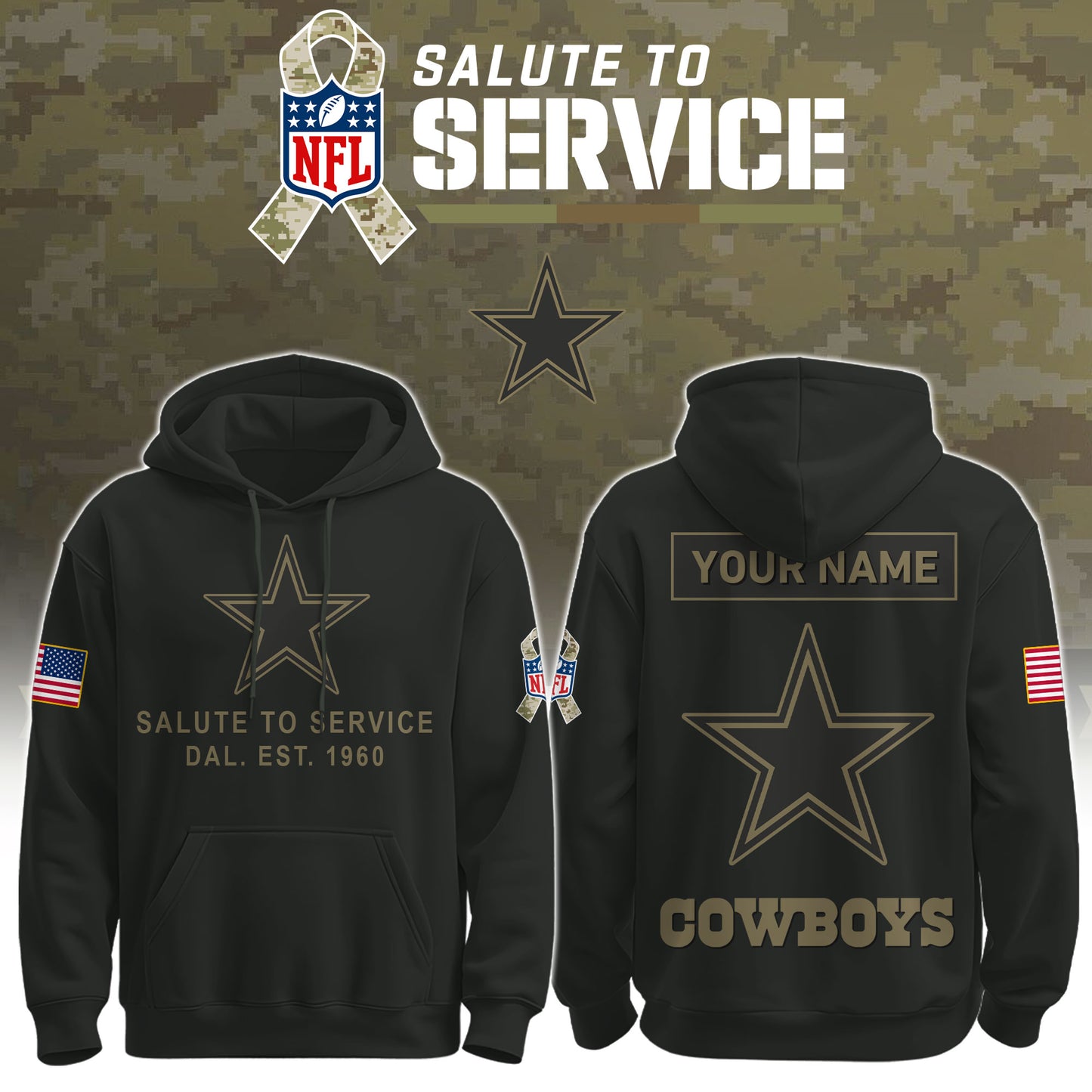 DAL-Veteran Limited Editions Hoodie Ver 2