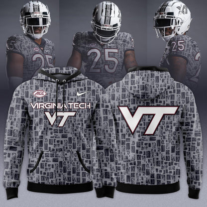 Virginia Tech Hokies 2025 Gray Camo Limited Edition Hoodie