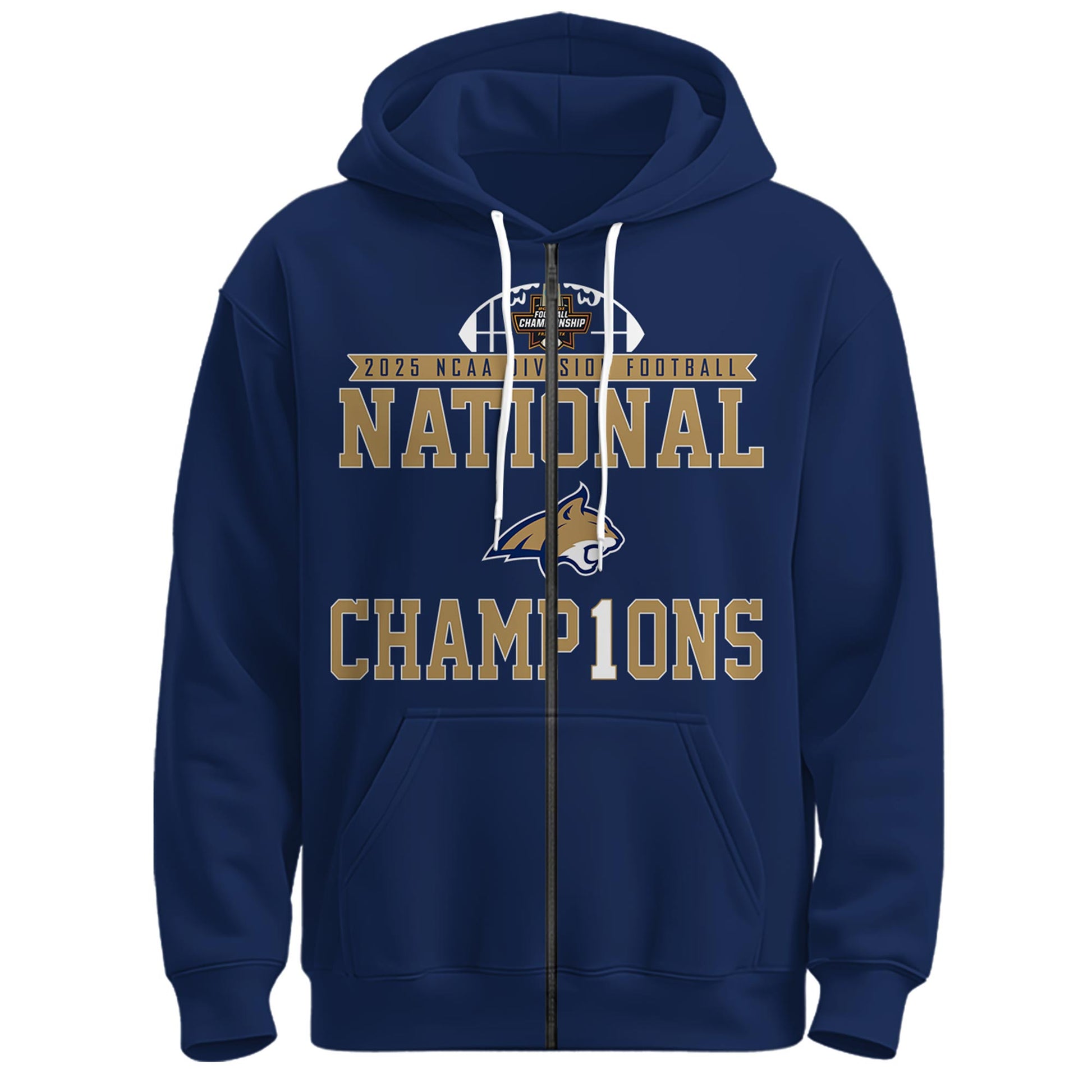 Montana State Champions Zip Hoodie V2