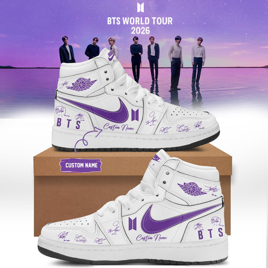 BTS Comeback & World Tour 2026 Limited Edition Signature “ Shoes