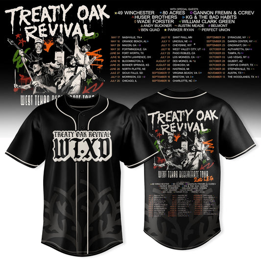 _Treaty Oak Revival – West Texas Degenerate Tour! Jersey