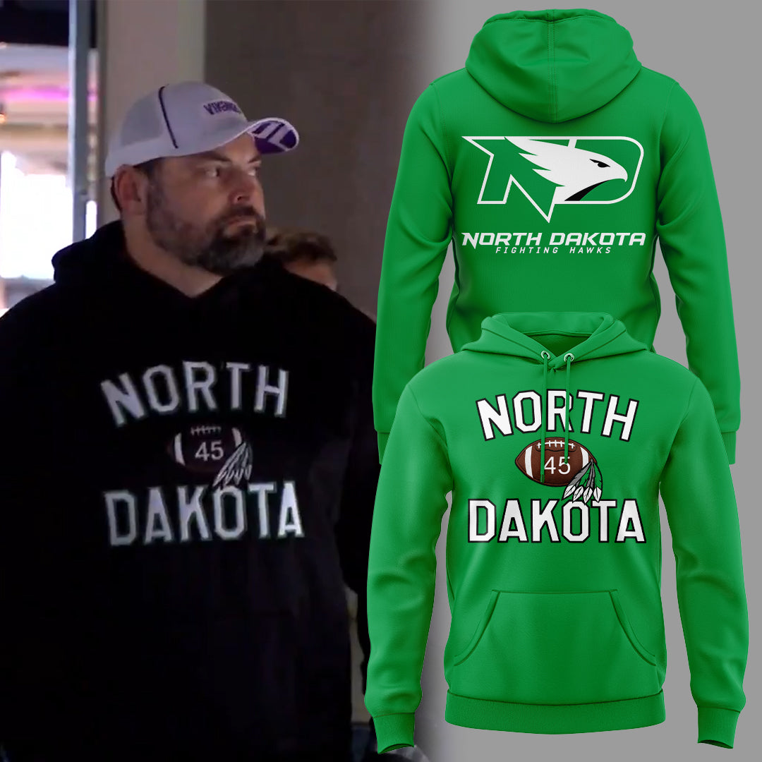 Limited Edition Kleinsasser x North Dakota Football Hoodie