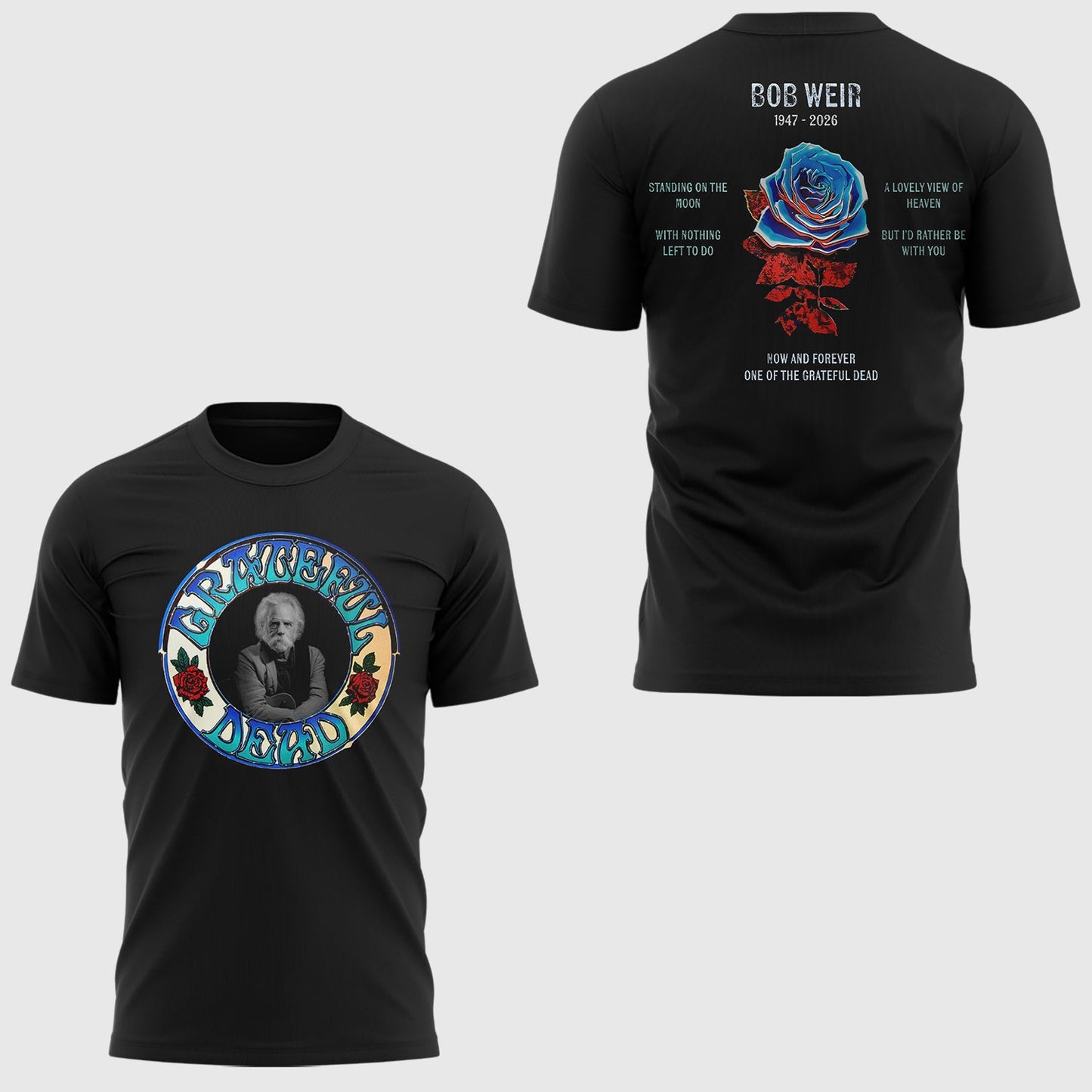 Limited Edition In Loving Memory Of Bob Weir Shirt