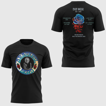 Limited Edition In Loving Memory Of Bob Weir Shirt