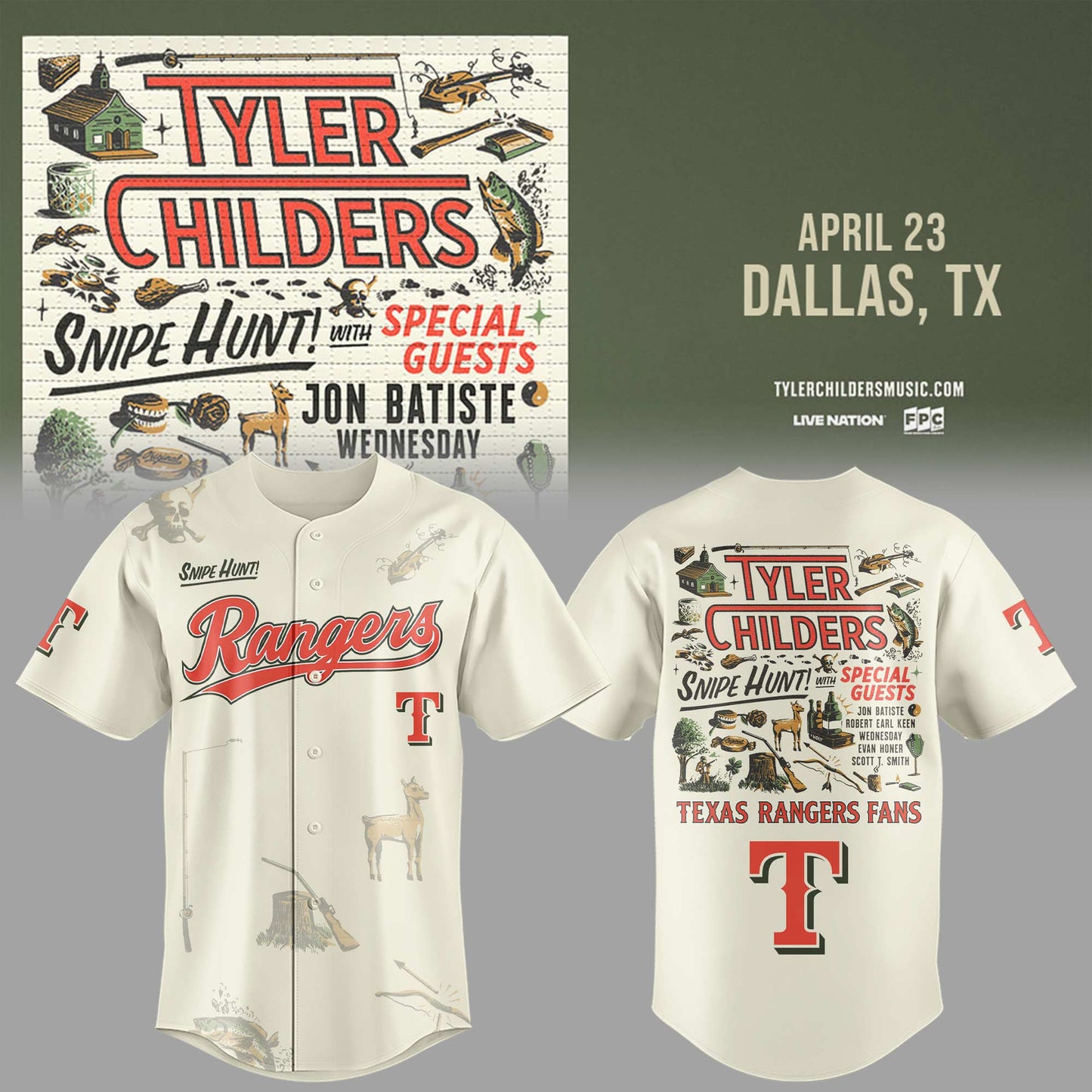 Limited Editon Snipe Hunt Tour Jersey
