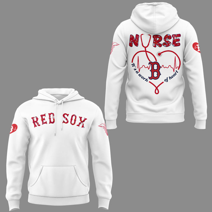 Limited Edition Red Sox Baseball NURSES NIGHT Hoodie