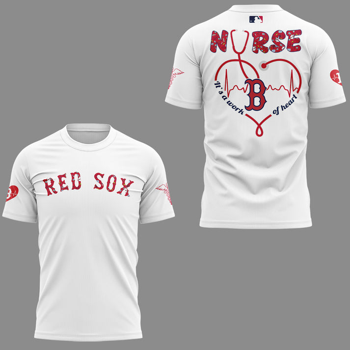 Limited Edition Red Sox Baseball NURSES NIGHT TShirt