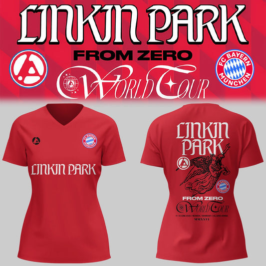 LKP “From Zero World Tour” x FC Bayern V-neck TShirt