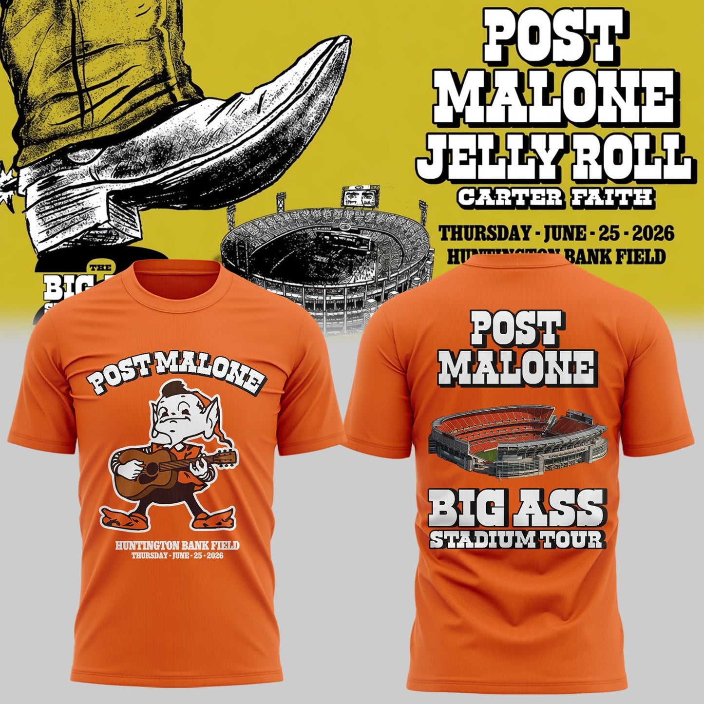 The BIG ASS Stadium Tour 2026 At Huntington Bank Field Shirt