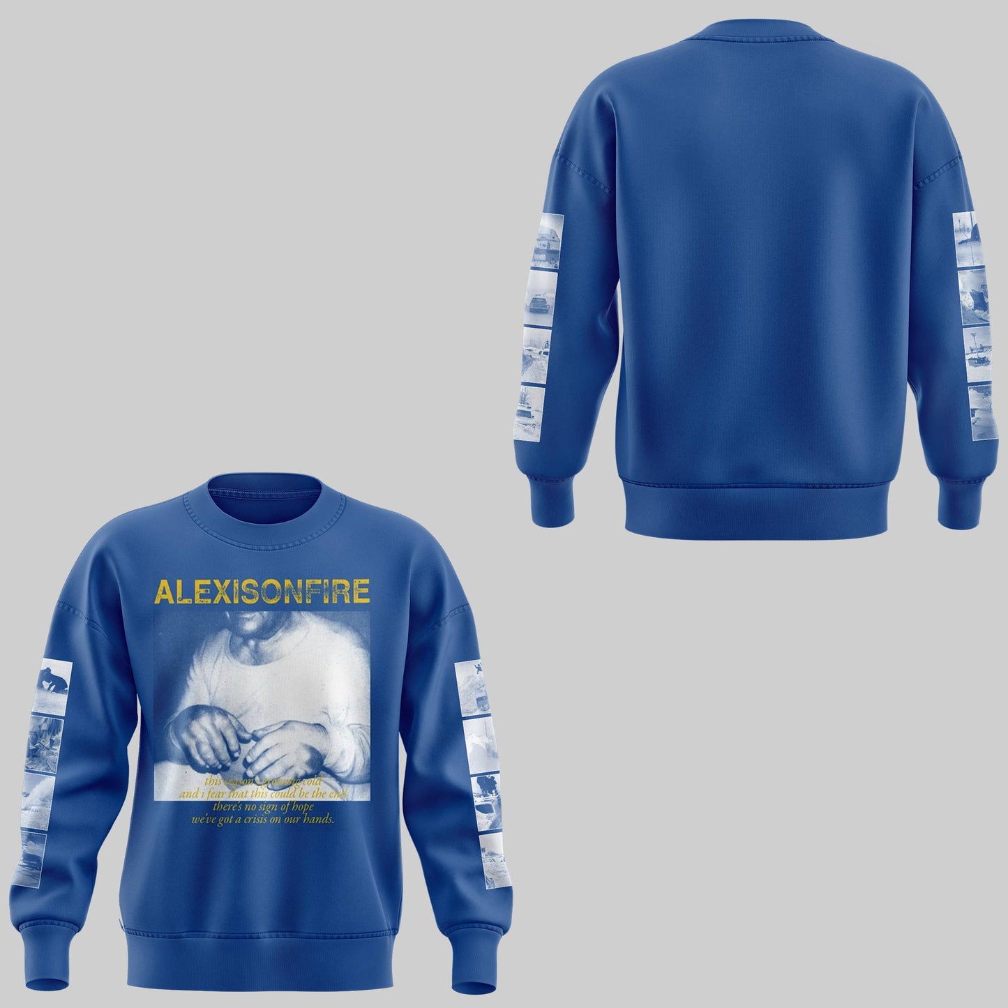 “Crisis 20th Anniversary Shows” 🎸🎤 Sweatshirt