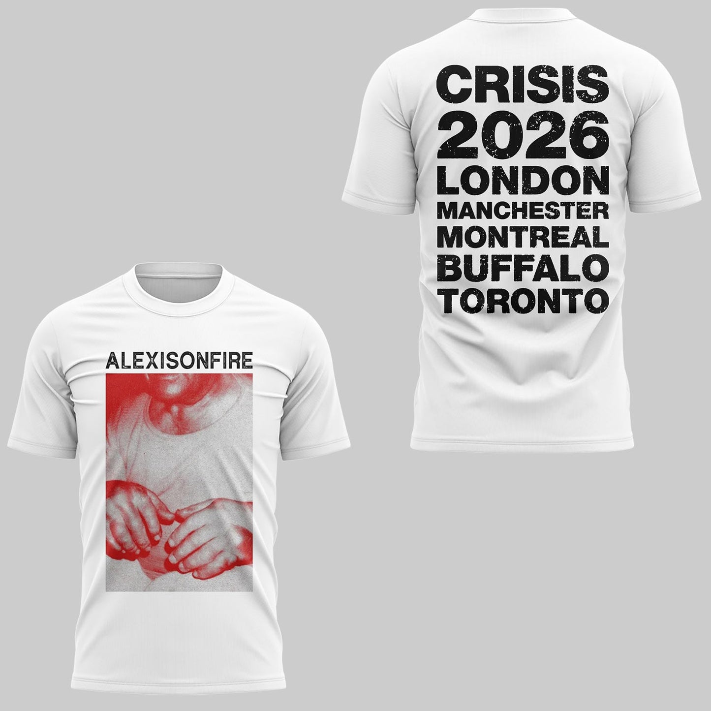 “Crisis 20th Anniversary Shows” 🎸🎤 Tshirt